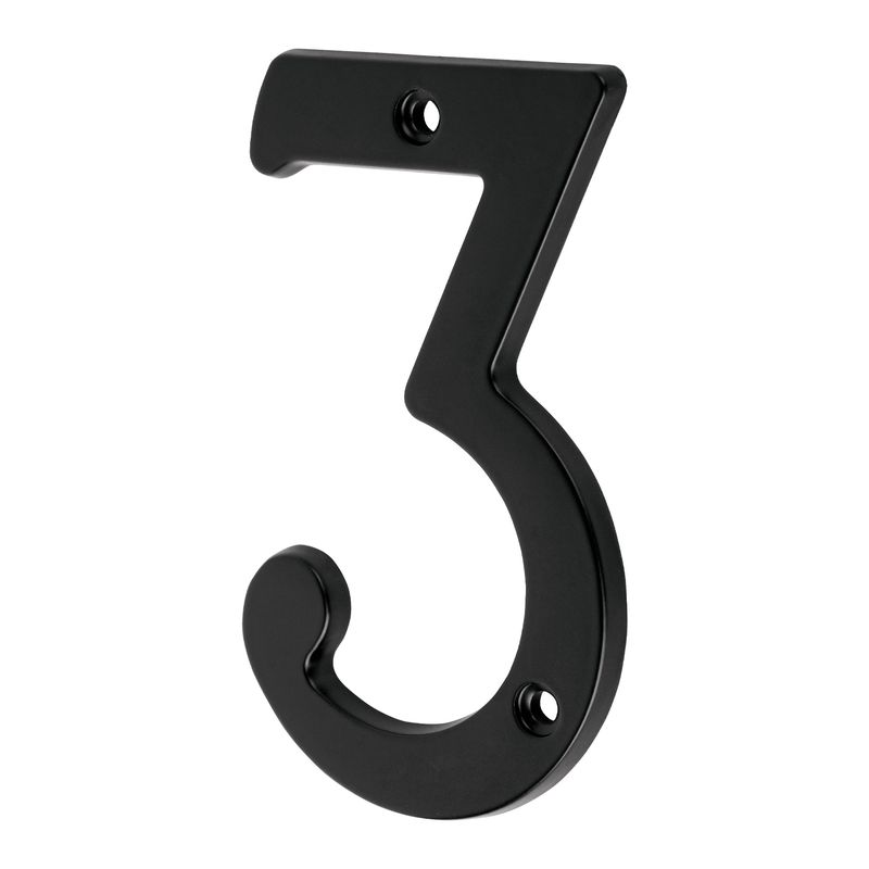 Numero-3-de-laton-solido-4--negro