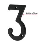 Numero-3-de-laton-solido-4--negro
