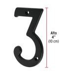 Numero-3-de-laton-solido-4--negro