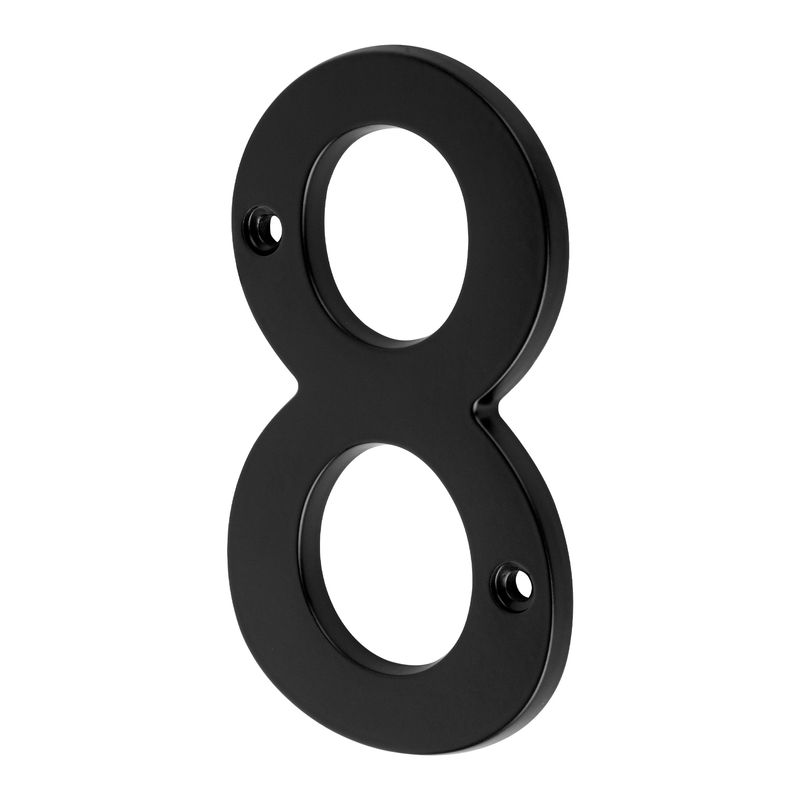 Numero-8-de-laton-solido-4--negro