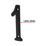 Numero-1-de-laton-solido-4--negro