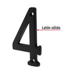 Numero-4-de-laton-solido-4--negro