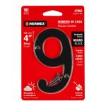 Numero-9-de-laton-solido-4--negro