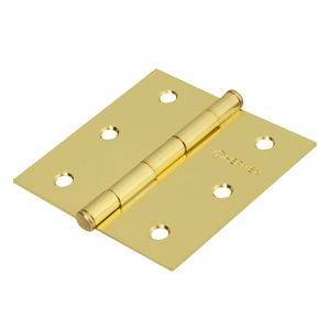 Bolsa con 2 bisagras cuadradas 3"acero latonado - TRUPER