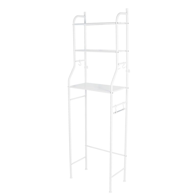 Mueble-organizador-blanco-para-baño-con-3-repisas