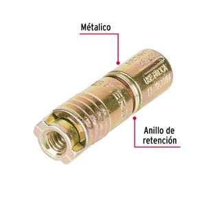 Bolsa con 4 taquetes expansivos de 1/4" sin tornillo - TRUPER