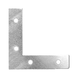 Bolsa con 24 escuadras planas cantoneras 2-1/2"x2-1/2" - TRUPER