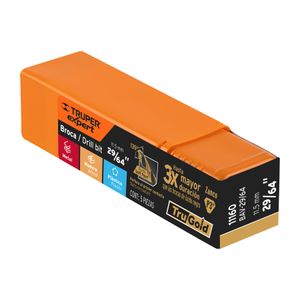 Broca HSS 29/64" Trugold para metal Expert - TRUPER