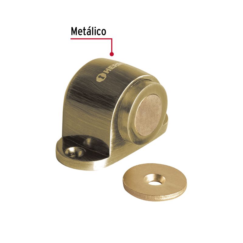 Tope-magnetico-laton-antiguo-Hermex