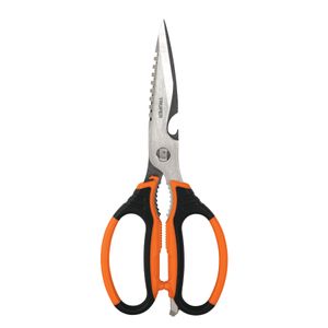Tijera 8" multiusos de acero inoxidable p/cocina, mango TPR - TRUPER