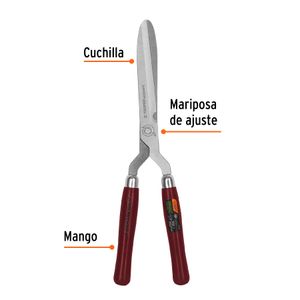 Tijera para poda 48 cm forjada mangos de madera - TRUPER