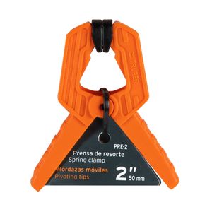 Prensa de resorte de 2" con cuerpo de nylon - TRUPER
