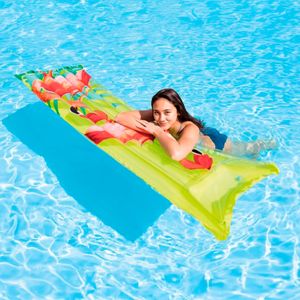 Flotador inflable tipo COLCHONETA FASHION. - INTEX
