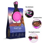 Recogedor-de-comida-para-mascotas-con-estructura-de-plastico-y-base-colapsable-de-silicona.-Incluye-un-clip-para-bolsas.