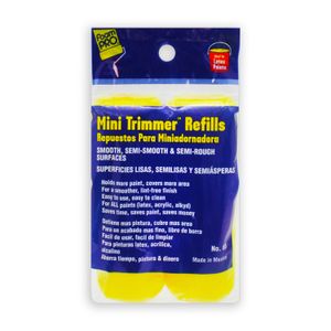 Mini rodillo de repuesto con cabezal de esponja suave redondeada. - FOAM PRO