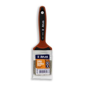 Brocha de 2-1/2 pulgadas con mango plástico antideslizante. - ATLAS