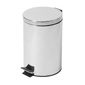 Tacho papelero de 7 lt con pedal y bandeja interior extraíble para fundas de basura. - EKO