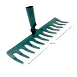 Rastrillo-de-jardin-de-12-dientes-con-estructura-de-acero-y-pintura-anti-oxido.-Retira-residuos-y-nivela-superficies.