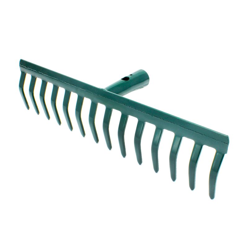 Rastrillo-reforzado-de-14-dientes-con-estructura-de-acero-y-pintura-anti-oxido.-Retira-residuos-y-nivela-superficies.