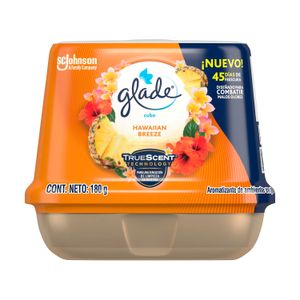 Ambiental tipo cubo con gel aromatizante HAWAIIAN BREEZE; 180 gr. - GLADE