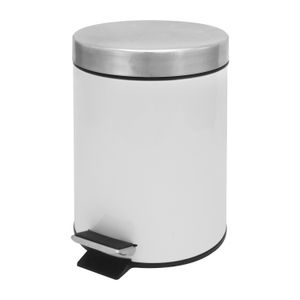 Tacho papelero de 3 lt con pedal y bandeja interior extraíble para fundas de basura. - EKO
