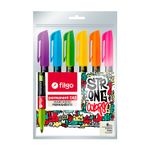 Set-de-marcadores-permanentes-multi-superficies-con-punta-fina-de-10-mm.-Ideal-para-todo-tipo-de-superficie--pack-x-6.