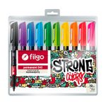 Set-de-marcadores-permanentes-multi-superficies-con-punta-fina-de-10-mm.-Ideal-para-todo-tipo-de-superficie--pack-x-10.