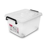 Guardatodo-de-13-litros--con-llantas-de-transporte-tapa-y-seguros-antiapertura.-Perfecto-para-almacenar-y-organizar.