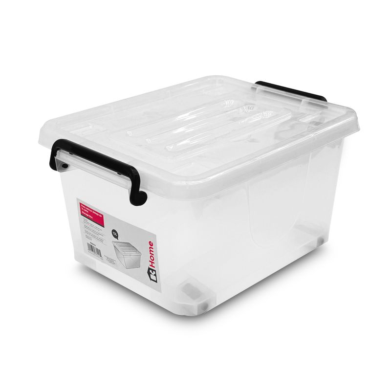 Guardatodo-de-13-litros--con-llantas-de-transporte-tapa-y-seguros-antiapertura.-Perfecto-para-almacenar-y-organizar.