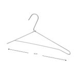 Set-de-armadores-de-acero-recubiertos-con-una-capa-de-tela-nylon.-Diseño-tipo-infinito-para-prendas-delicadas--pack-x-10.