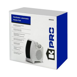 Calefactor eléctrico compacto de 750W a 1500W. - K PRO