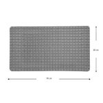 Alfombra-de-baño-antideslizante-de-fabricacion-plastica-con-diseño-de-CUADROS-antiderrapantes-y-base-con-ventosas.