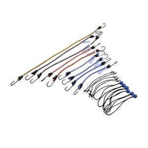 Juego de amarras con cordones elásticos y ganchos de acero. - PROSOURCE