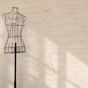 ceramica decorado para pared satin TESSILE BEIGE 30X60 CJ1.98MT - RIALTO