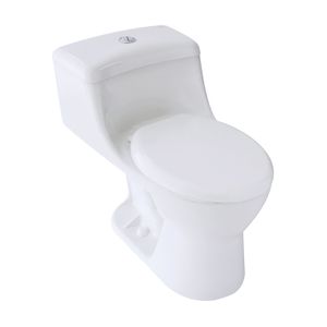 Inodoro EGO PURE redondo blanco. - BRIGGS