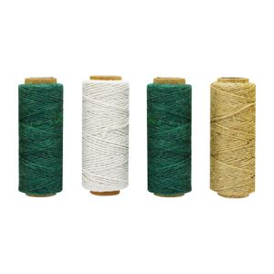 Juego de carretes para jardinería a base de yute natural con resistencia a tensiones. - GARDEN DEPOT