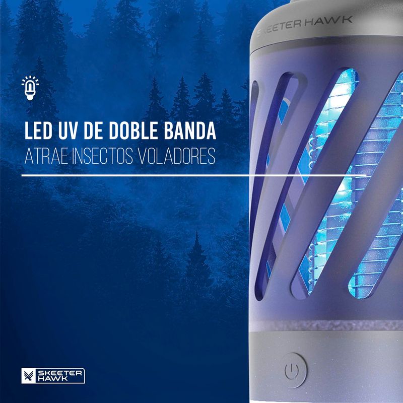 Farol-mata-mosquitos-recargable-con-lampara-de-luz-UV-red-electrificada-y-lampara-con-luz-blanca.-Estructura-colgante.