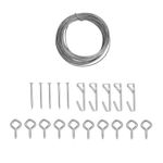 Kit-de-accesorios-para-colgar-cuadros-que-incluye--4-ganchos-de-10-y-30-lbs-10-cancamos-y-1-alambre-trenzado-de-27-m.