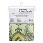 Cortina-de-baño-estampada-con-diseño-ornamental-PAISLEY-CACHEMIR.-Ligera-para-duchas-estandar.-Incluye-ganchos.