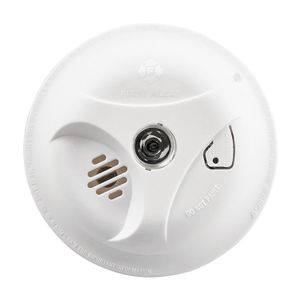 Detector de humo con alarma IONIZADA de 85 dB y luz LED guía. - FIRST ALERT
