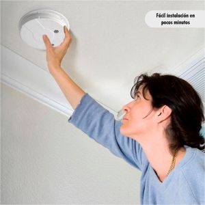 Detector de humo con alarma IONIZADA de 85 dB. - FIREX