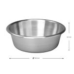 Plato-para-mascota-de-4.7-lt-de-acero-inoxidable--ideal-para-servir-alimento-a-mascotas-de-raza-grande-a-gigante.
