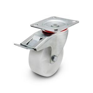 Garrucha de 4 pulgadas para CARGA INTERMEDIA de 80 kg. - WRT