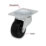 Garrucha-de-25-pulgadas-con-llanta-de-caucho-macizo-y-plataforma-giratoria-de-360º.-CARGA-INTERMEDIA-de-80-kg.