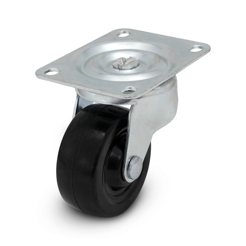 Garrucha-de-3-pulgadas-con-llanta-de-caucho-macizo-y-plataforma-giratoria-de-360º.-CARGA-INTERMEDIA-de-100-kg.