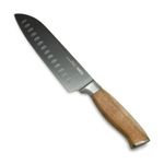 Cuchillo-SANTOKU-PREMIUM-con-hoja-afilada-antiadherente-de-acero-inoxidable-de-7-pulgadas--y-mango-de-madera-de-acacia.