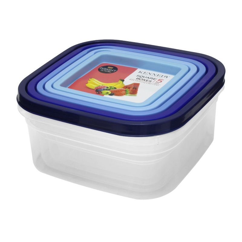 Set-de-contenedores-para-alimentos-cuadrados-de-0.4-0.7-1-1.6-y-2.4-litros.-Uso-seguro-con-alimentos--pack-x-5.
