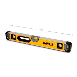 Nivel profesional con base magnética y 3 visores de alta precisión. - DEWALT