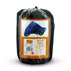 Cobertor para motocicleta de talla GRANDE; elaborado con tela 100% impermeable. - KIKEMAR