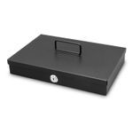 Caja-de-seguridad-de-acero-con-manija-de-facil-traslado.-Contiene-una-bandeja-para-monedas-billetes-y-documentos.